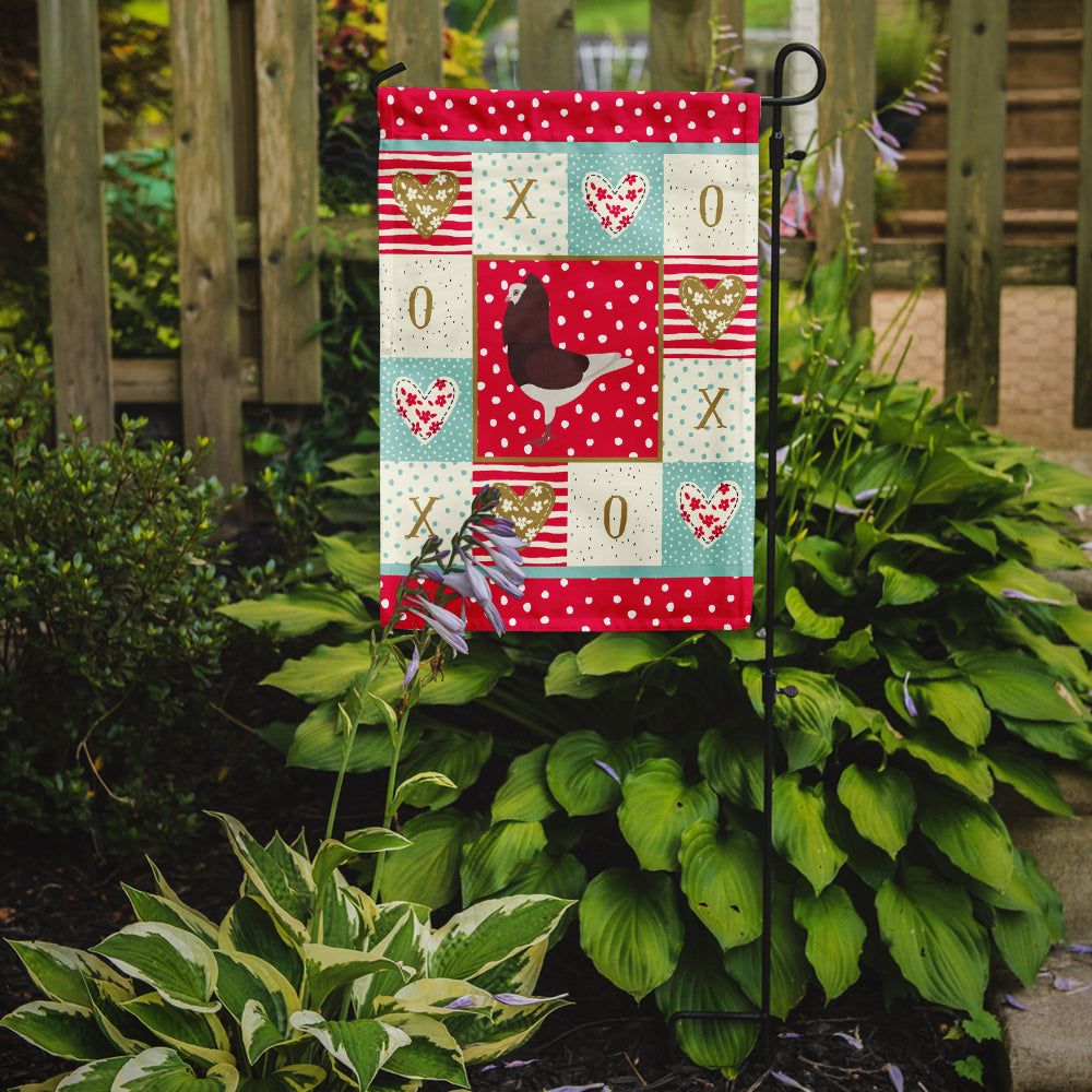 Capuchin Red Pigeon Love Garden Flag Mailbox Decorative Yard Banner Outside Patio Artwork for Flower Beds, Garden Size, Multicolor