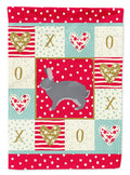Giant Chinchilla Rabbit Love Garden Flag Mailbox Decorative Yard Banner Outside Patio Artwork for Flower Beds, Garden Size, Multicolor