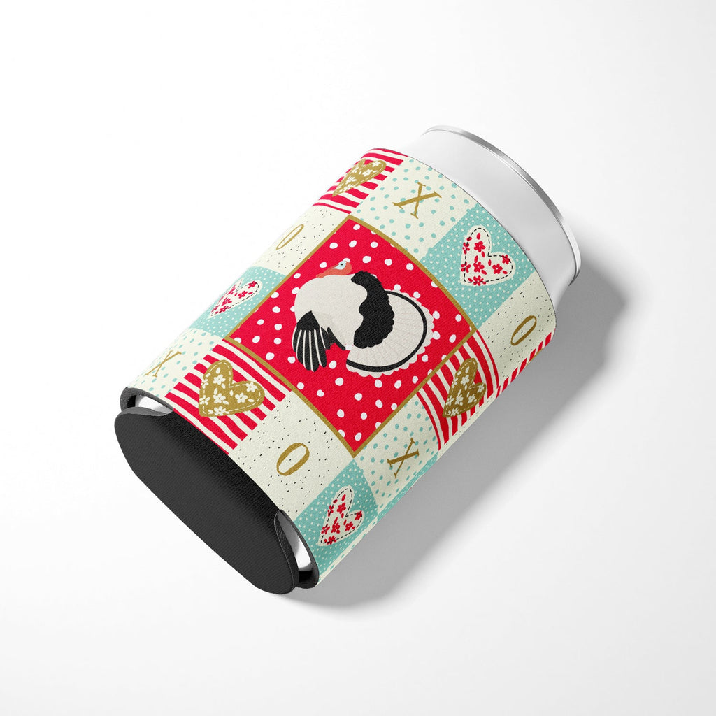 Royal Palm Turkey Love Can or Bottle Hugger Cooler Sleeve for Standard 12 oz Cans, Insulated Foam Beer & Soda Can Hugger Reusable