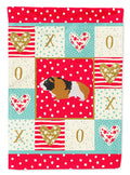 Rex Guinea Pig Love Garden Flag Mailbox Decorative Yard Banner Outside Patio Artwork for Flower Beds, Garden Size, Multicolor