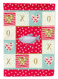 Moonlight Gourami Love Garden Flag Mailbox Decorative Yard Banner Outside Patio Artwork for Flower Beds, Garden Size, Multicolor