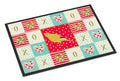 Border Canary Love Doormat Indoor Outdoor 18H X 27W Front Door Mat Rugs for Entryway, Non Slip Washable
