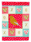 Norwich Canary Love Garden Flag Mailbox Decorative Yard Banner Outside Patio Artwork for Flower Beds, Garden Size, Multicolor