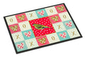 Siskin Love Doormat Indoor Outdoor 24H X 36W Front Door Mat Rugs for Entryway, Non Slip Washable Low Pile,