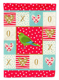 New Zealand Parakeet Love Garden Flag Mailbox Decorative Yard Banner Outside Patio Artwork for Flower Beds, Garden Size, Multicolor