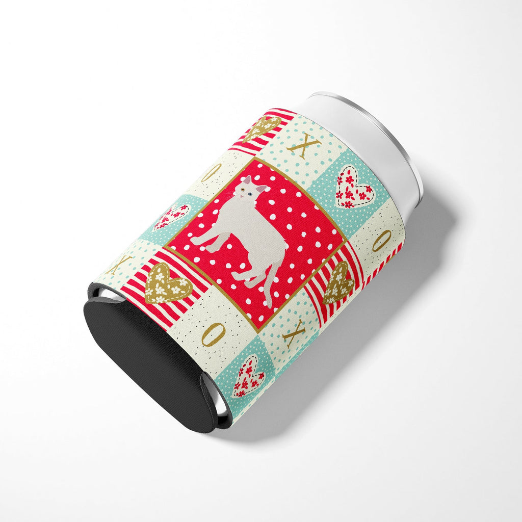 Aphrodite Giant #1 Cat Love Can or Bottle Hugger Cooler Sleeve for Standard 12 oz Cans, Insulated Foam Beer & Soda Can Hugger Reusable