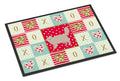 Siberian Forest #2 Cat Love Doormat Indoor Outdoor 18H X 27W Front Door Mat Rugs for Entryway, Non Slip Washable