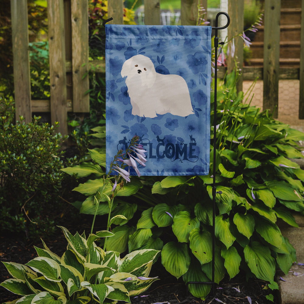 Coton de Tulear #2 Welcome Garden Flag Mailbox Decorative Yard Banner Outside Patio Artwork for Flower Beds, Garden Size, Multicolor