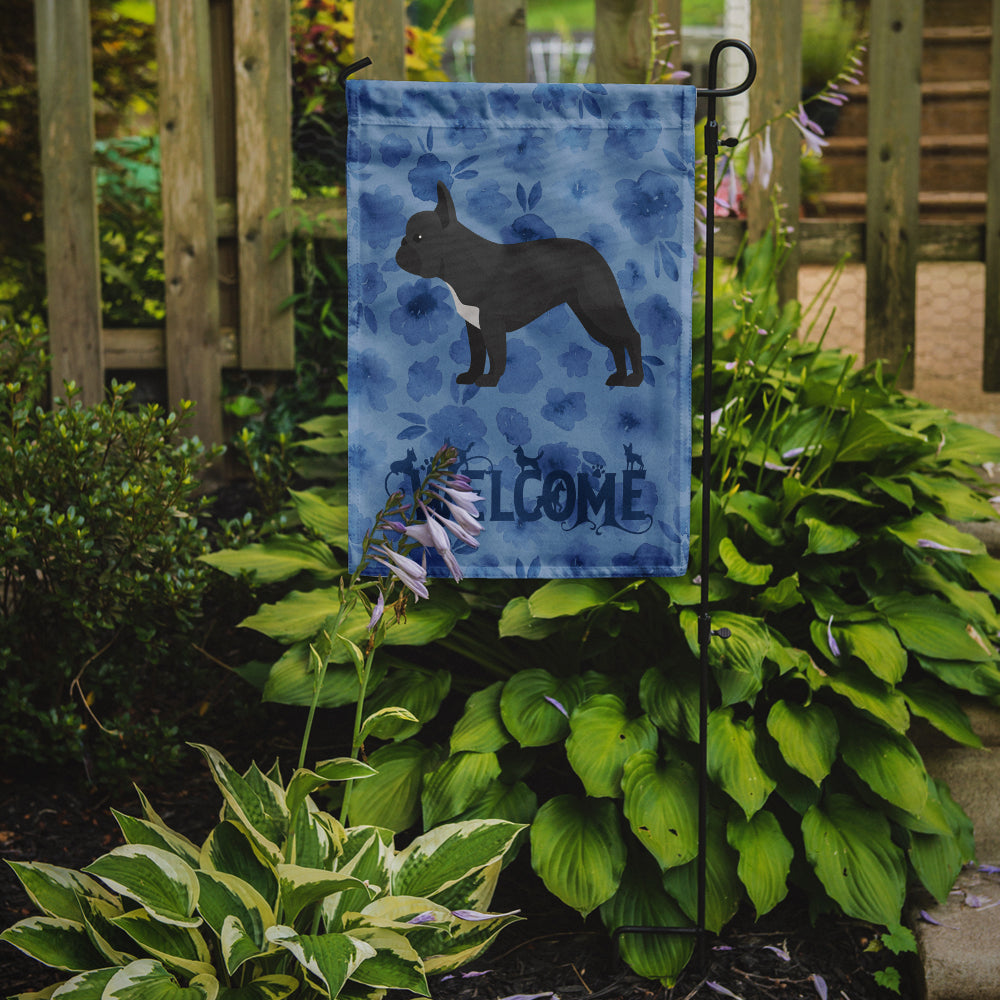 French Bulldog #1 Welcome Garden Flag Mailbox Decorative Yard Banner Outside Patio Artwork for Flower Beds, Garden Size, Multicolor