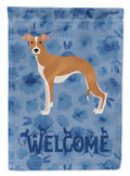 Italian Greyhound #2 Welcome Garden Flag Mailbox Decorative Yard Banner Outside Patio Artwork for Flower Beds, Garden Size, Multicolor