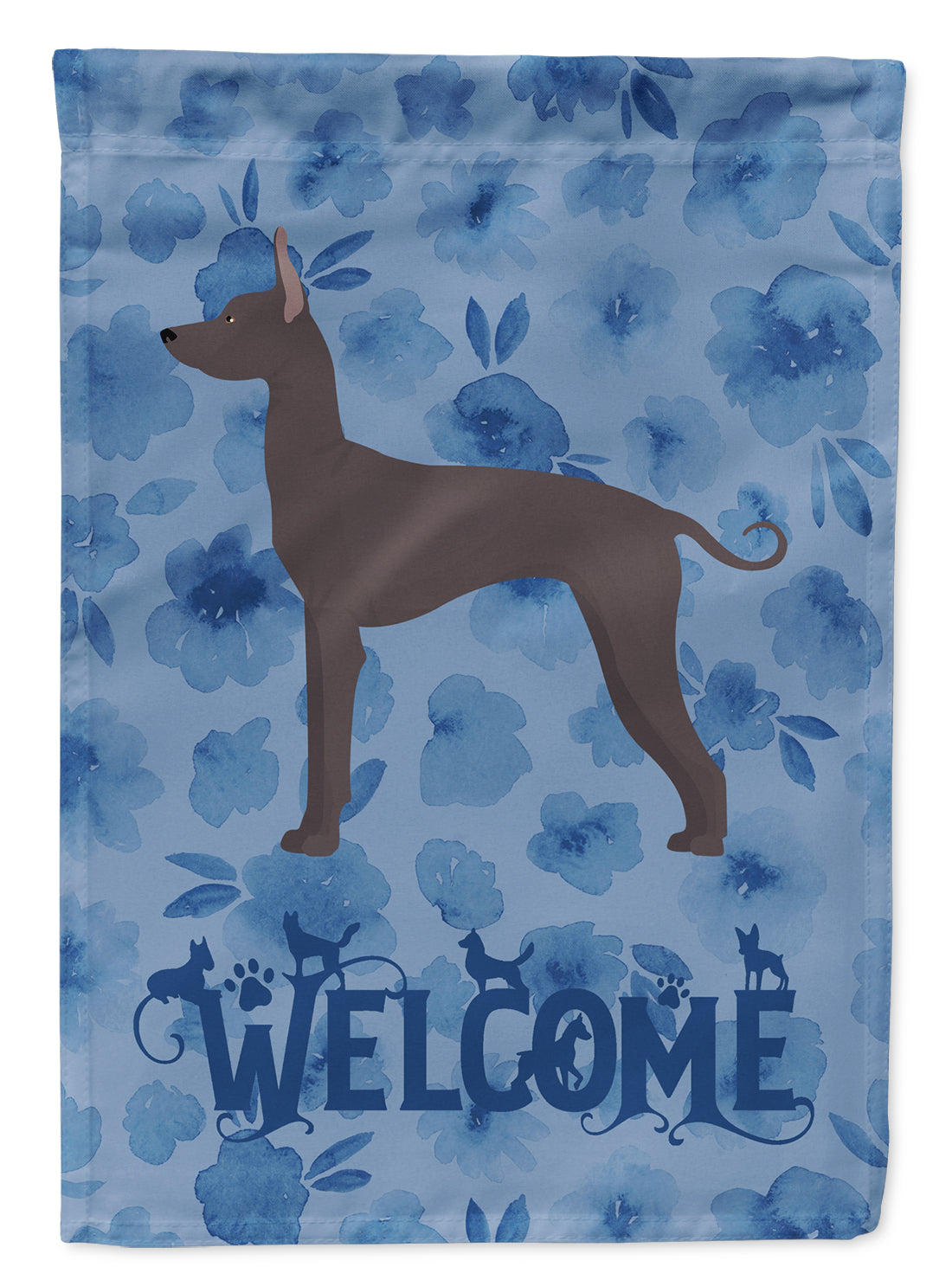Mexican Hairless Dog #1 Welcome Garden Flag Mailbox Decorative Yard Banner Outside Patio Artwork for Flower Beds, Garden Size, Multicolor