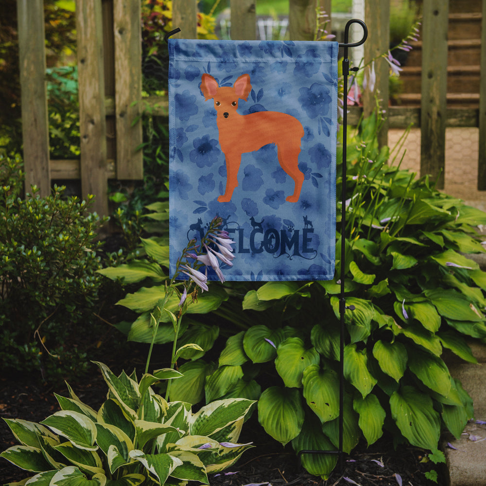 Russian Tor Terrier #2 Welcome Garden Flag Mailbox Decorative Yard Banner Outside Patio Artwork for Flower Beds, Garden Size, Multicolor