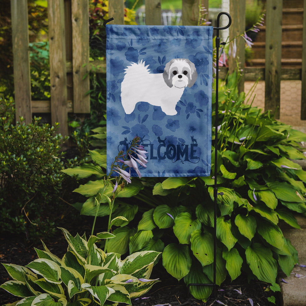 Shih Tzu #2 Welcome Garden Flag Mailbox Decorative Yard Banner Outside Patio Artwork for Flower Beds, Garden Size, Multicolor