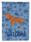 English Cocker Spaniel Welcome Garden Flag Mailbox Decorative Yard Banner Outside Patio Artwork for Flower Beds, Garden Size, Multicolor