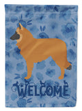 Belgian Shepherd Welcome Garden Flag Mailbox Decorative Yard Banner Outside Patio Artwork for Flower Beds, Garden Size, Multicolor