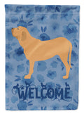 Fila Brasileiro Welcome Garden Flag Mailbox Decorative Yard Banner Outside Patio Artwork for Flower Beds, Garden Size, Multicolor