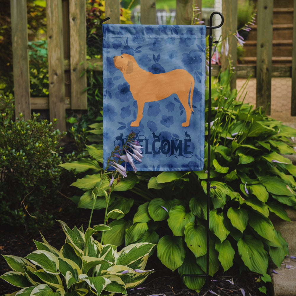 Fila Brasileiro Welcome Garden Flag Mailbox Decorative Yard Banner Outside Patio Artwork for Flower Beds, Garden Size, Multicolor