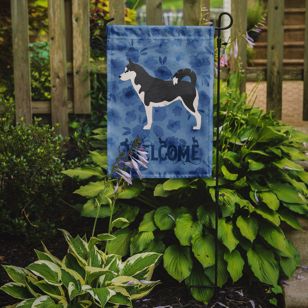 Siberian Husky Welcome Garden Flag Mailbox Decorative Yard Banner Outside Patio Artwork for Flower Beds, Garden Size, Multicolor