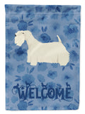 Sealyham Terrier Welcome Garden Flag Mailbox Decorative Yard Banner Outside Patio Artwork for Flower Beds, Garden Size, Multicolor