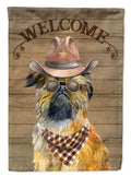 Brussels Griffon Country Dog Garden Flag Mailbox Decorative Yard Banner Outside Patio Artwork for Flower Beds, Garden Size, Multicolor