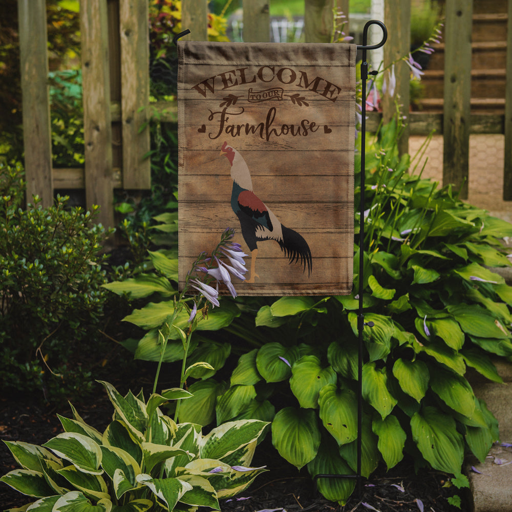 Kulang Chicken Welcome Garden Flag Mailbox Decorative Yard Banner Outside Patio Artwork for Flower Beds, Garden Size, Multicolor