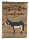 American Mammoth Jack Donkey Welcome Garden Flag Mailbox Decorative Yard Banner Outside Patio Artwork for Flower Beds, Garden Size, Multicolor