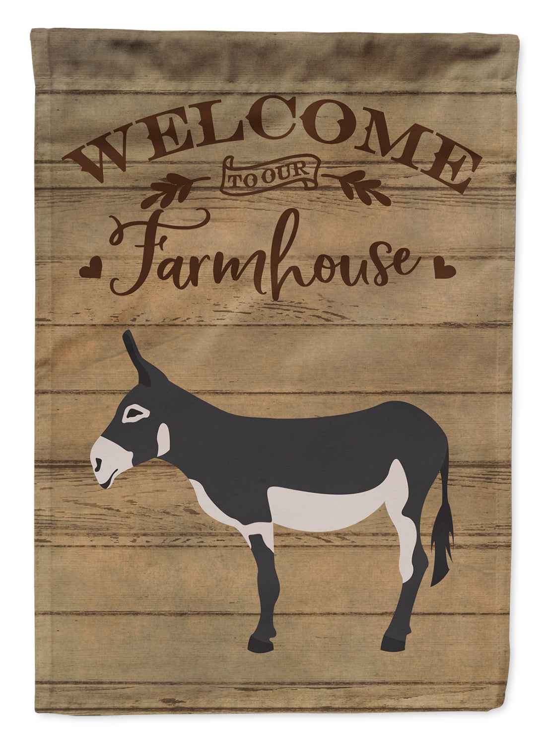 American Mammoth Jack Donkey Welcome Garden Flag Mailbox Decorative Yard Banner Outside Patio Artwork for Flower Beds, Garden Size, Multicolor