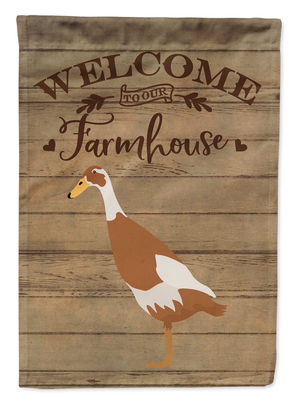 Indian Runner Duck Welcome Garden Flag Mailbox Decorative Yard Banner Outside Patio Artwork for Flower Beds, Garden Size, Multicolor