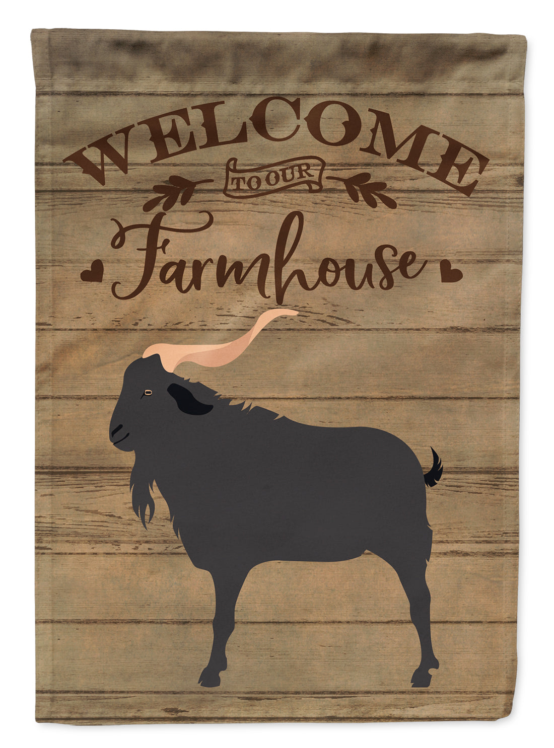 Verata Goat Welcome Garden Flag Mailbox Decorative Yard Banner Outside Patio Artwork for Flower Beds, Garden Size, Multicolor