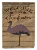 Emu Welcome Garden Flag Mailbox Decorative Yard Banner Outside Patio Artwork for Flower Beds, Garden Size, Multicolor