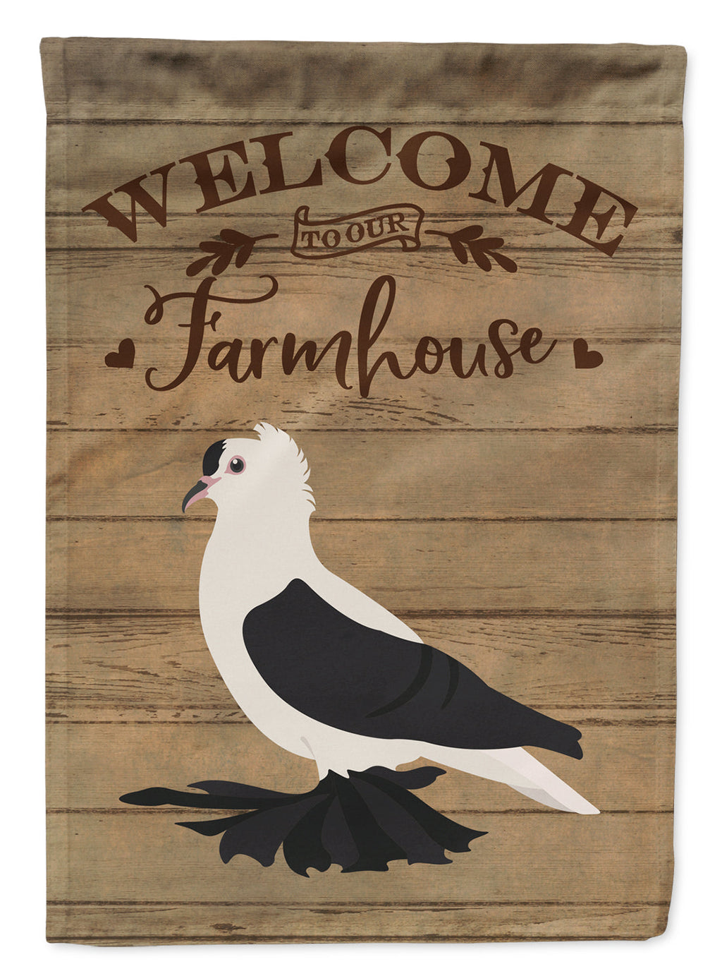 Saxon Fairy Swallow Pigeon Welcome Garden Flag Mailbox Decorative Yard Banner Outside Patio Artwork for Flower Beds, Garden Size, Multicolor