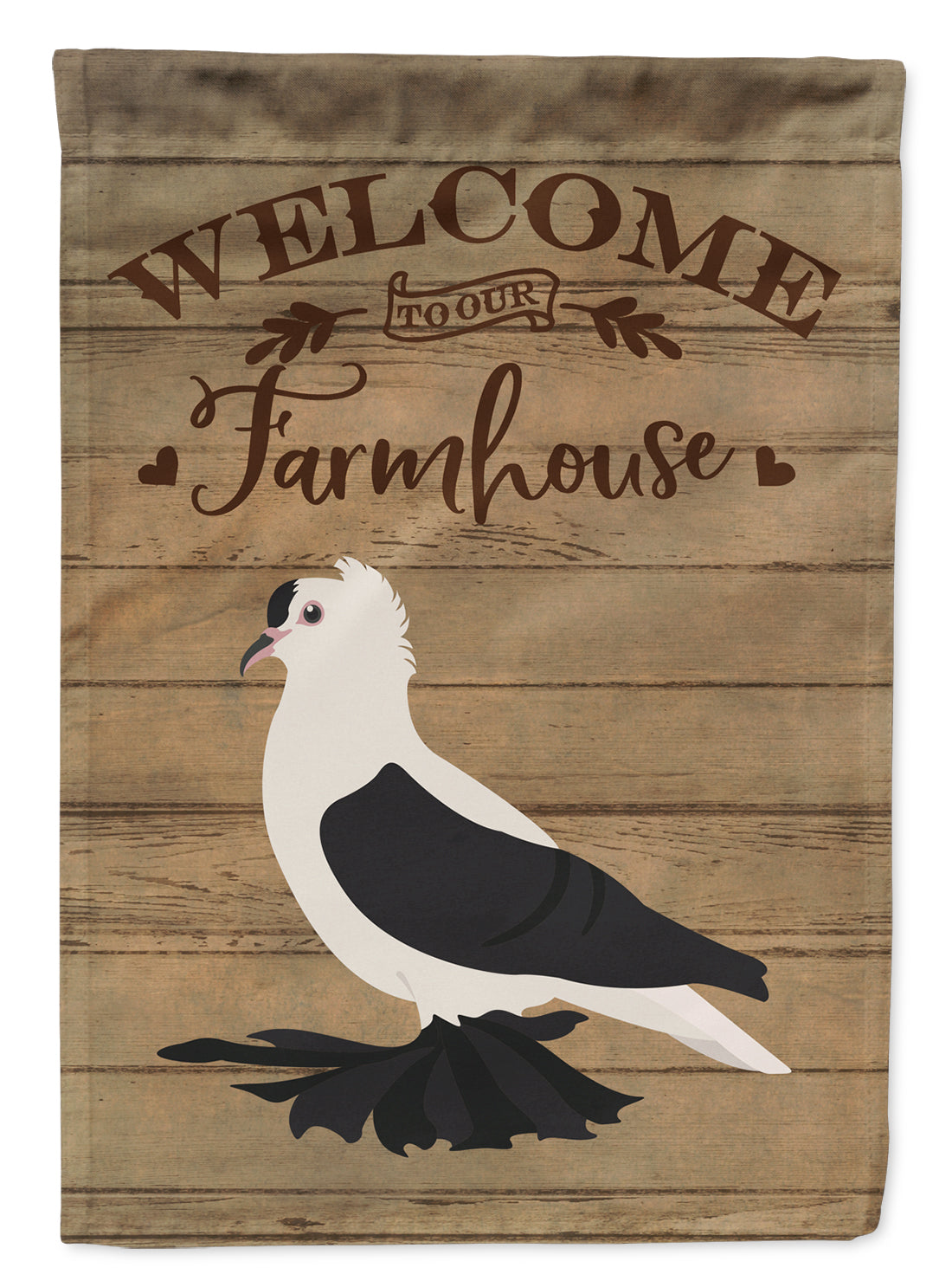 Saxon Fairy Swallow Pigeon Welcome Garden Flag Mailbox Decorative Yard Banner Outside Patio Artwork for Flower Beds, Garden Size, Multicolor