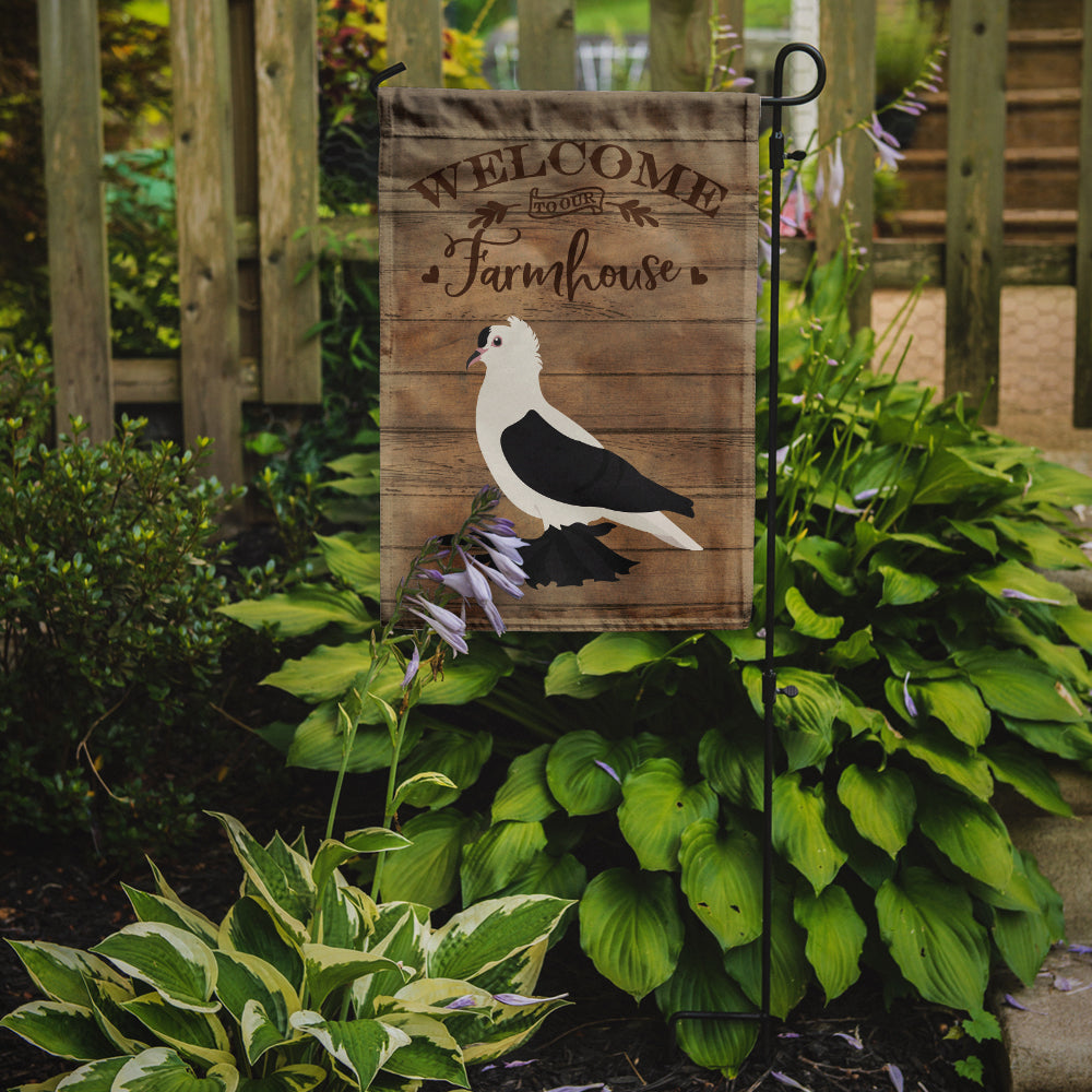 Saxon Fairy Swallow Pigeon Welcome Garden Flag Mailbox Decorative Yard Banner Outside Patio Artwork for Flower Beds, Garden Size, Multicolor