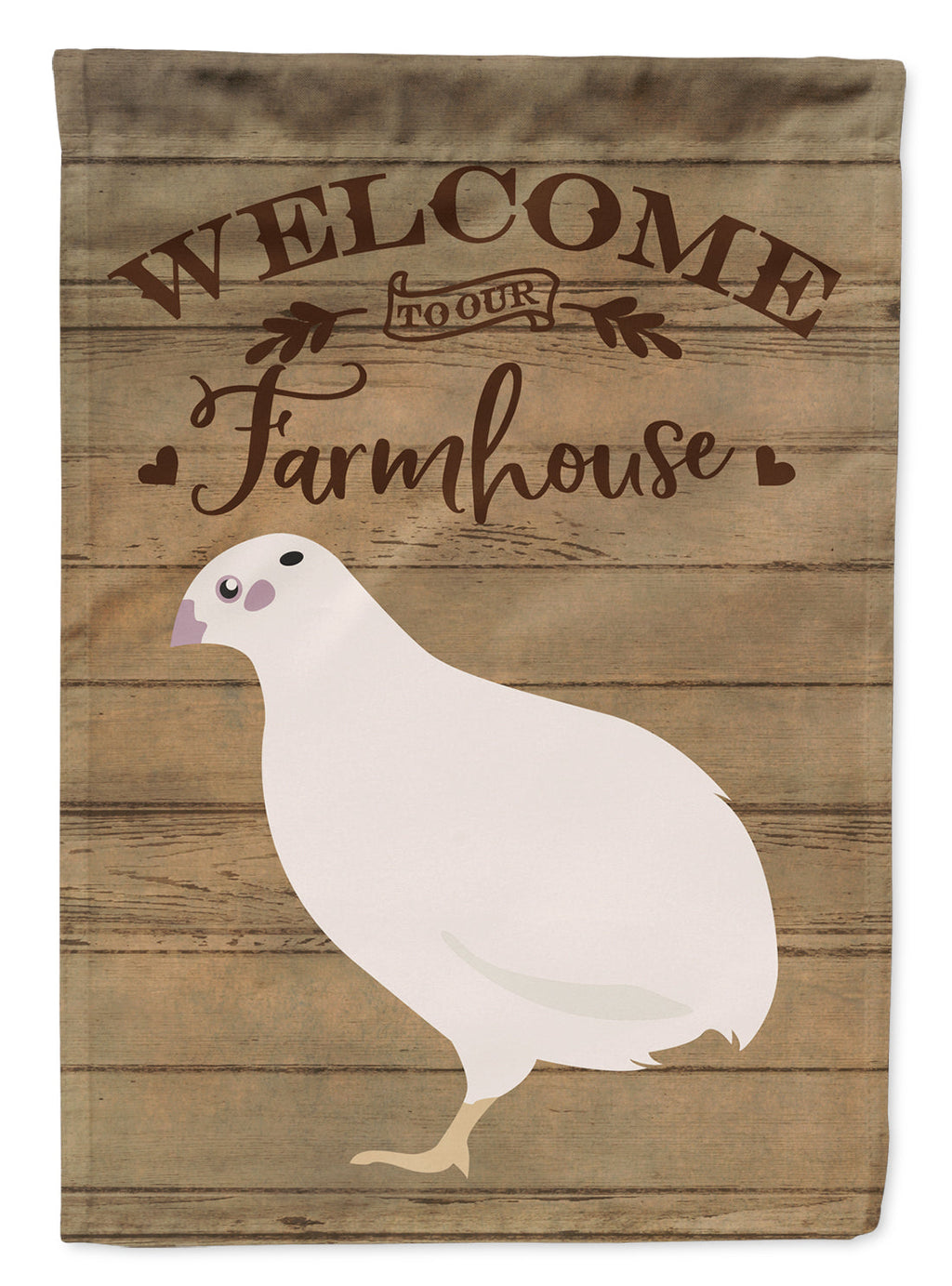Texas Quail Welcome Garden Flag Mailbox Decorative Yard Banner Outside Patio Artwork for Flower Beds, Garden Size, Multicolor
