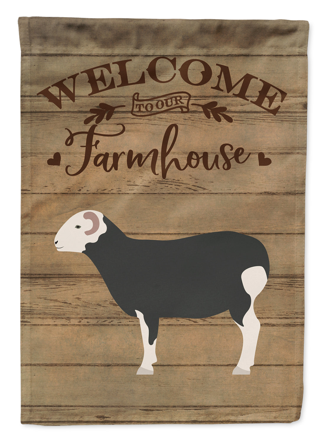 Herwick Sheep Welcome Garden Flag Mailbox Decorative Yard Banner Outside Patio Artwork for Flower Beds, Garden Size, Multicolor