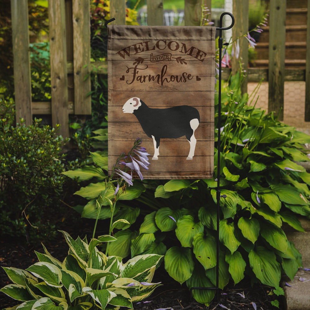 Herwick Sheep Welcome Garden Flag Mailbox Decorative Yard Banner Outside Patio Artwork for Flower Beds, Garden Size, Multicolor