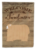 Lincoln Longwool Sheep Welcome Garden Flag Mailbox Decorative Yard Banner Outside Patio Artwork for Flower Beds, Garden Size, Multicolor