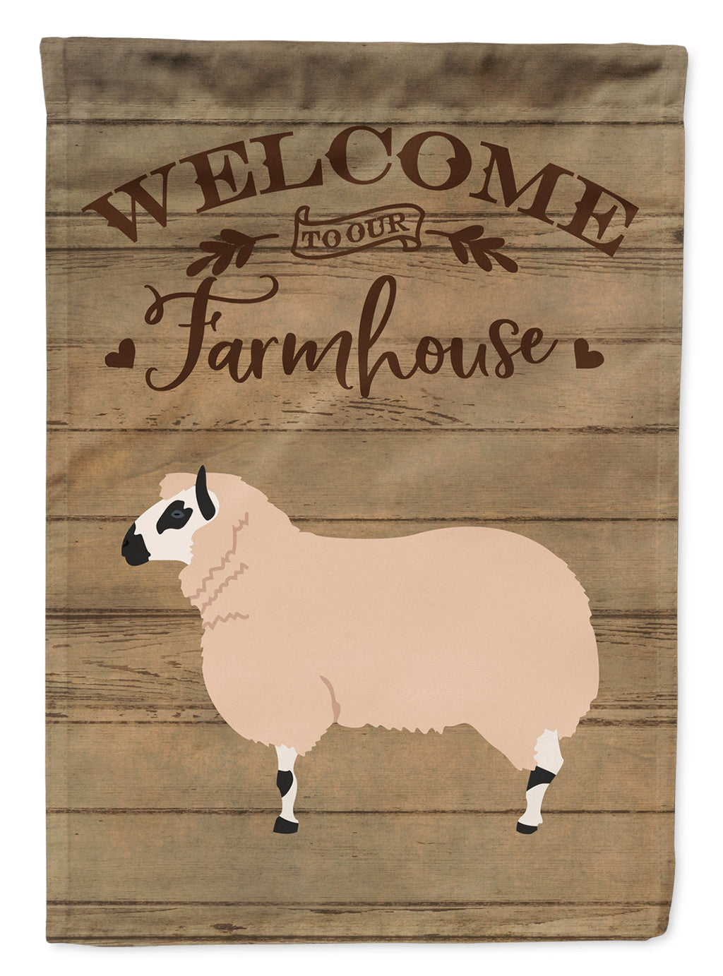 Kerry Hill Sheep Welcome Garden Flag Mailbox Decorative Yard Banner Outside Patio Artwork for Flower Beds, Garden Size, Multicolor