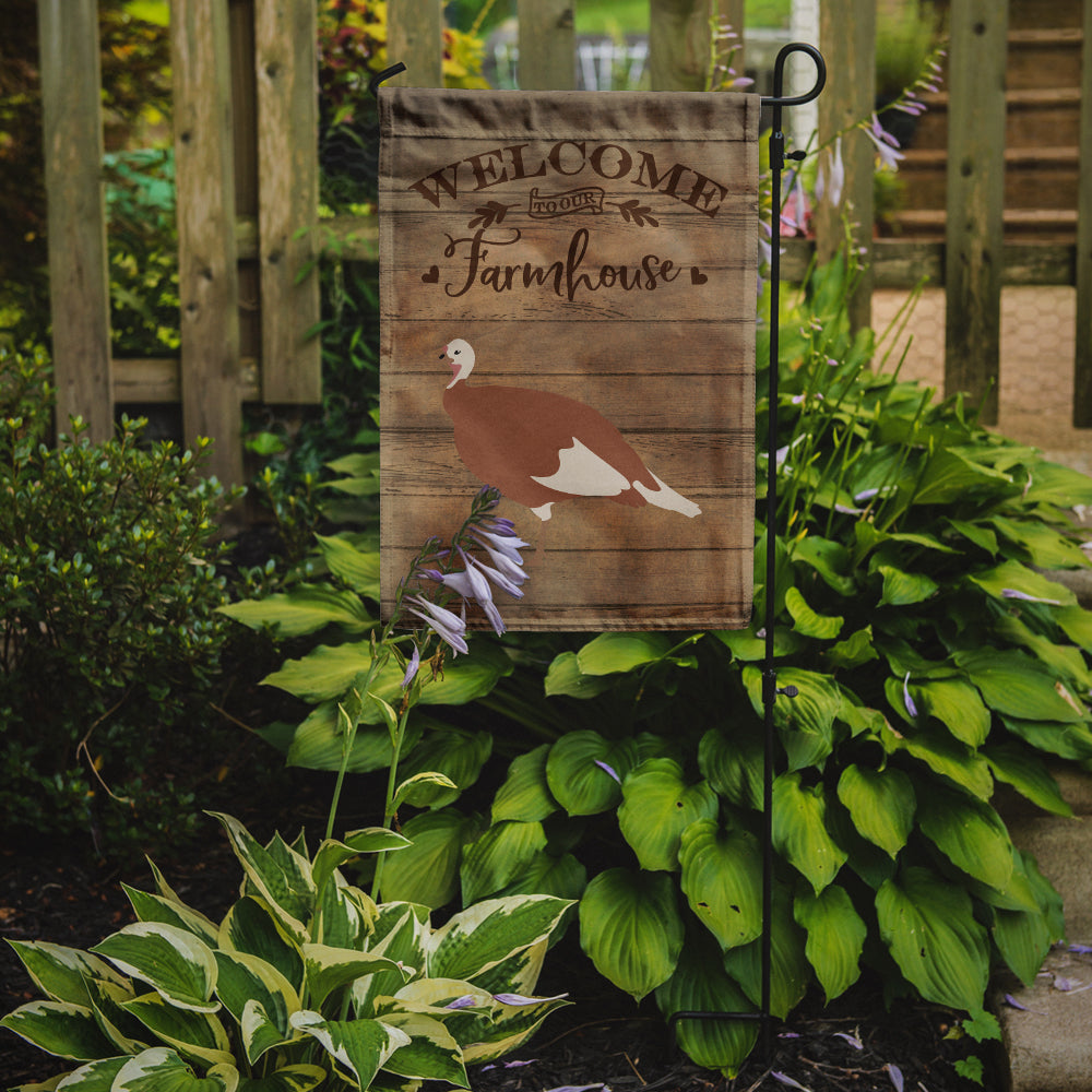Jersey Buff Turkey Hen Welcome Garden Flag Mailbox Decorative Yard Banner Outside Patio Artwork for Flower Beds, Garden Size, Multicolor