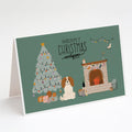 Cavalier Spaniel Christmas Everyone Greeting Cards Pack of 8 Blank Cards with Envelopes Whimsical A7 Size 5x7