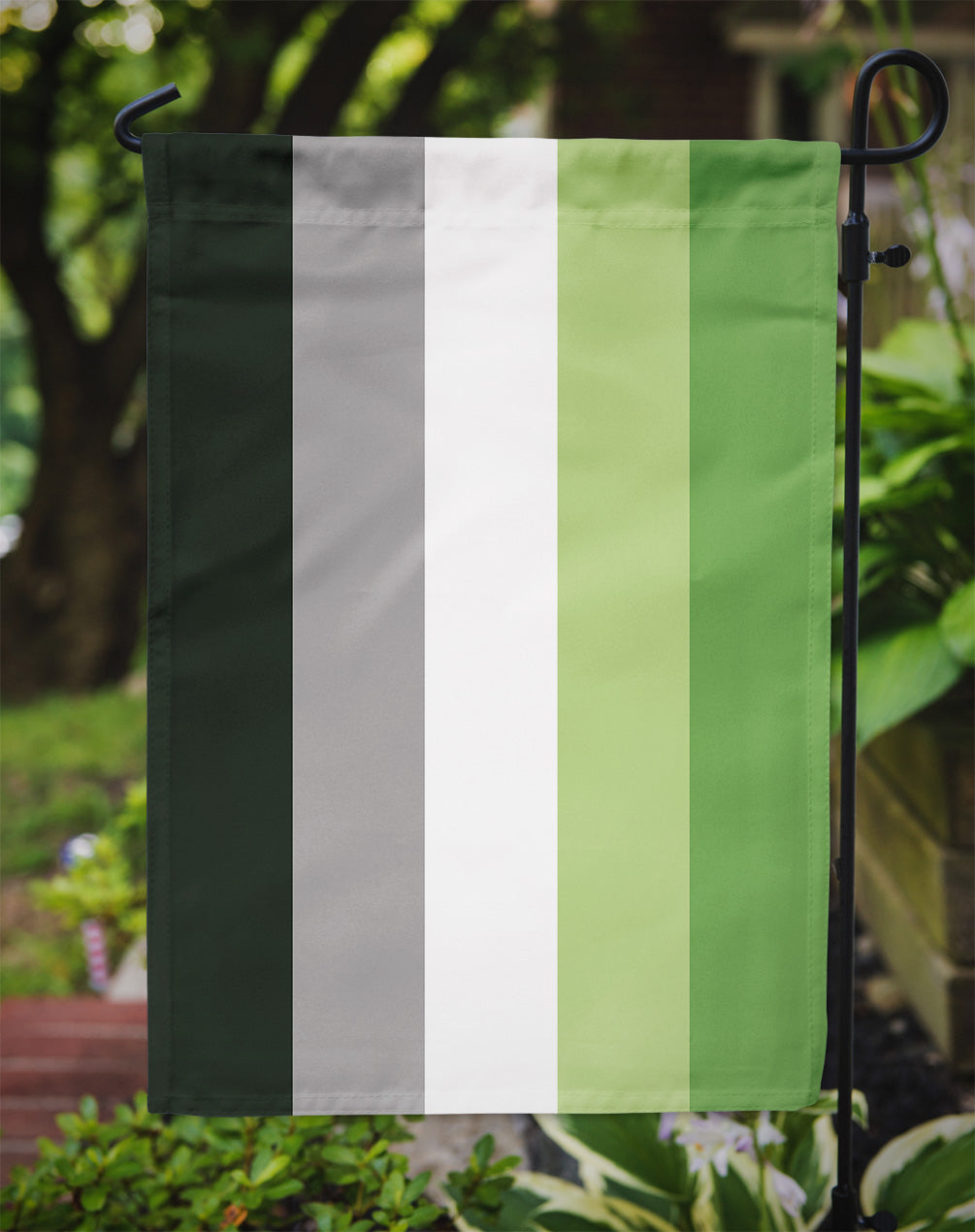 Aronmantic Pride Garden Flag Mailbox Decorative Yard Banner Outside Patio Artwork for Flower Beds, Garden Size, Multicolor