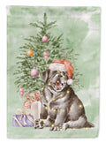 Labrador Retriever Black Puppy Christmas Presents and Tree Garden Flag Mailbox Decorative Yard Banner Outside Patio Artwork for Flower Beds, Garden Size, Multicolor