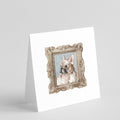 French Bulldog Fawn Side View Pretty as a Picture Square Greeting Cards and Envelopes Pack of 8 Blank Cards with Envelopes Blank Thank You Note Greeting Cards Stationery