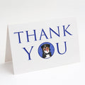 Bernese Mountain Dog #1 Thank You Greeting Cards Pack of 8 Blank Cards with Envelopes Whimsical A7 Size 5x7