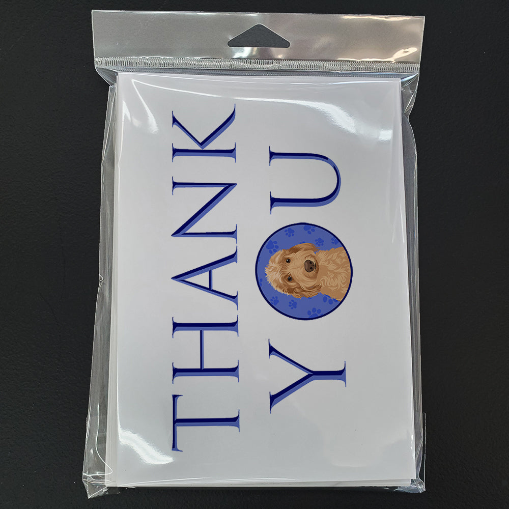 Doodle Liver #1 Thank You Greeting Cards Pack of 8 Blank Cards with Envelopes Whimsical A7 Size 5x7