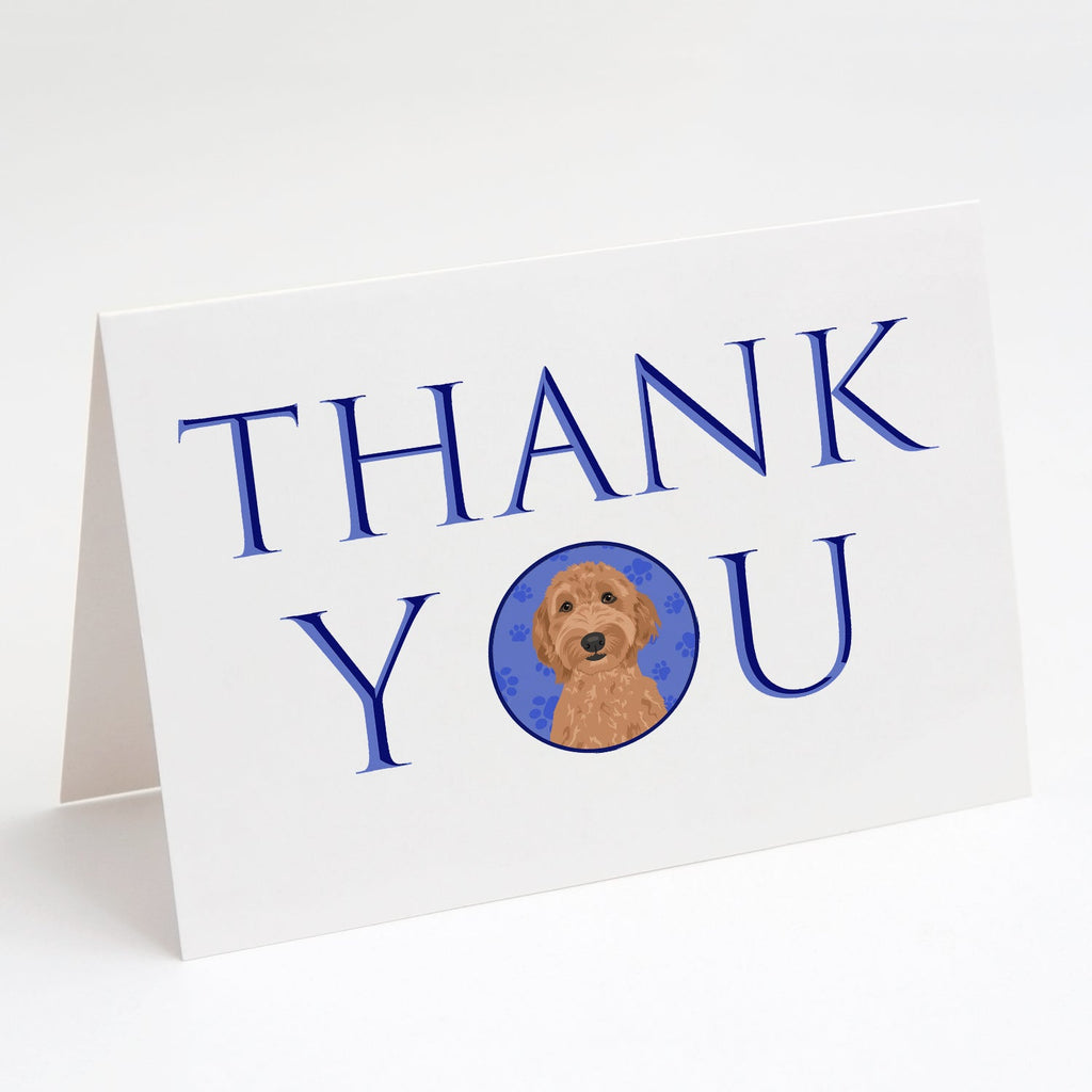 Doodle Liver #3 Thank You Greeting Cards Pack of 8 Blank Cards with Envelopes Whimsical A7 Size 5x7