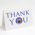 French Bulldog Fawn #2 Thank You Greeting Cards Pack of 8 Blank Cards with Envelopes Whimsical A7 Size 5x7