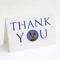 German Shepherd Red Sable Thank You Greeting Cards Pack of 8 Blank Cards with Envelopes Whimsical A7 Size 5x7