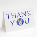 Pembroke Welsh Corgi Tricolor Red-Headed Thank You Greeting Cards Pack of 8 Blank Cards with Envelopes Whimsical A7 Size 5x7