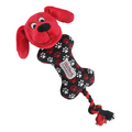 Clifford Busy Body Rope N Wrangle Plush Pet Toy 15in